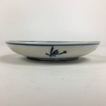 Japanese Porcelain Small Plate Kozara Vtg Blue Flower Dandelion Kozara PP809