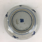 Japanese Porcelain Small Plate Kozara Vtg Blue Flower Dandelion Kozara PP809