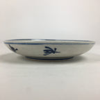 Japanese Porcelain Small Plate Kozara Vtg Blue Flower Dandelion Kozara PP810