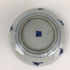 Japanese Porcelain Small Plate Kozara Vtg Blue Flower Dandelion Kozara PP811