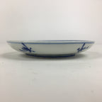 Japanese Porcelain Small Plate Kozara Vtg Blue Flower Dandelion Kozara PP812
