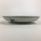 Japanese Porcelain Small Plate Kozara Vtg Blue Flower Dandelion Kozara PP814
