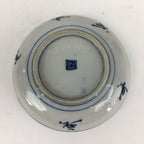 Japanese Porcelain Small Plate Kozara Vtg Blue Flower Dandelion Kozara PP814
