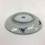 Japanese Porcelain Small Plate Kozara Vtg Blue Flower Dandelion Kozara PP814