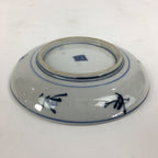 Japanese Porcelain Small Plate Kozara Vtg Blue Flower Dandelion Kozara PP814