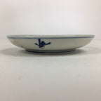 Japanese Porcelain Small Plate Kozara Vtg Blue Flower Dandelion Kozara PP818