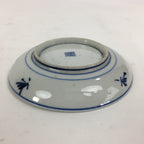 Japanese Porcelain Small Plate Kozara Vtg Blue Flower Dandelion Kozara PP819