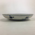 Japanese Porcelain Small Plate Kozara Vtg Blue Flower Dandelion Kozara PP820