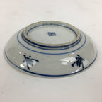Japanese Porcelain Small Plate Kozara Vtg Blue Flower Dandelion Kozara PP821