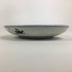 Japanese Porcelain Small Plate Kozara Vtg Blue Flower Dandelion Kozara PP824