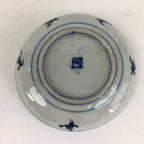 Japanese Porcelain Small Plate Kozara Vtg Blue Flower Dandelion Kozara PP824