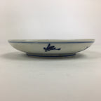 Japanese Porcelain Small Plate Kozara Vtg Blue Flower Dandelion Kozara PP825