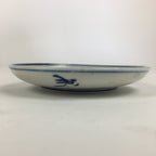 Japanese Porcelain Small Plate Kozara Vtg Blue Flower Dandelion Kozara PP828