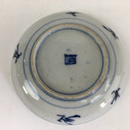 Japanese Porcelain Small Plate Kozara Vtg Blue Flower Dandelion Kozara PP830