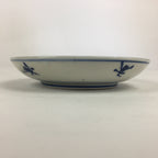 Japanese Porcelain Small Plate Kozara Vtg Blue Flower Dandelion Kozara PP831