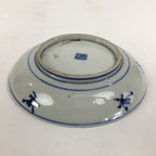Japanese Porcelain Small Plate Kozara Vtg Blue Flower Dandelion Kozara PP831