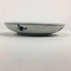 Japanese Porcelain Small Plate Kozara Vtg Blue Flower Dandelion Kozara PP861