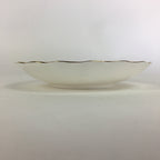 Japanese Porcelain Small Plate Kozara Vtg Bone China Marui Flower Design PP706