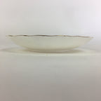 Japanese Porcelain Small Plate Kozara Vtg Bone China Marui Flower Design PP707