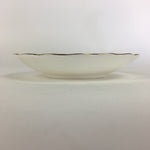 Japanese Porcelain Small Plate Kozara Vtg Bone China Marui Flower Design PP710