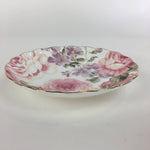 Japanese Porcelain Small Plate Kozara Vtg Bone China Marui Flower Design PP711