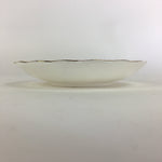 Japanese Porcelain Small Plate Kozara Vtg Bone China Marui Flower Design PP711