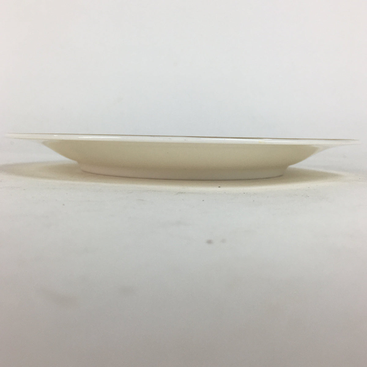Japanese Porcelain Small Plate Kozara Vtg Cherry Berry Design White Round PP694