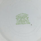 Japanese Porcelain Small Plate Kozara Vtg Double Phoenix Nikko Japan Sansui PP67