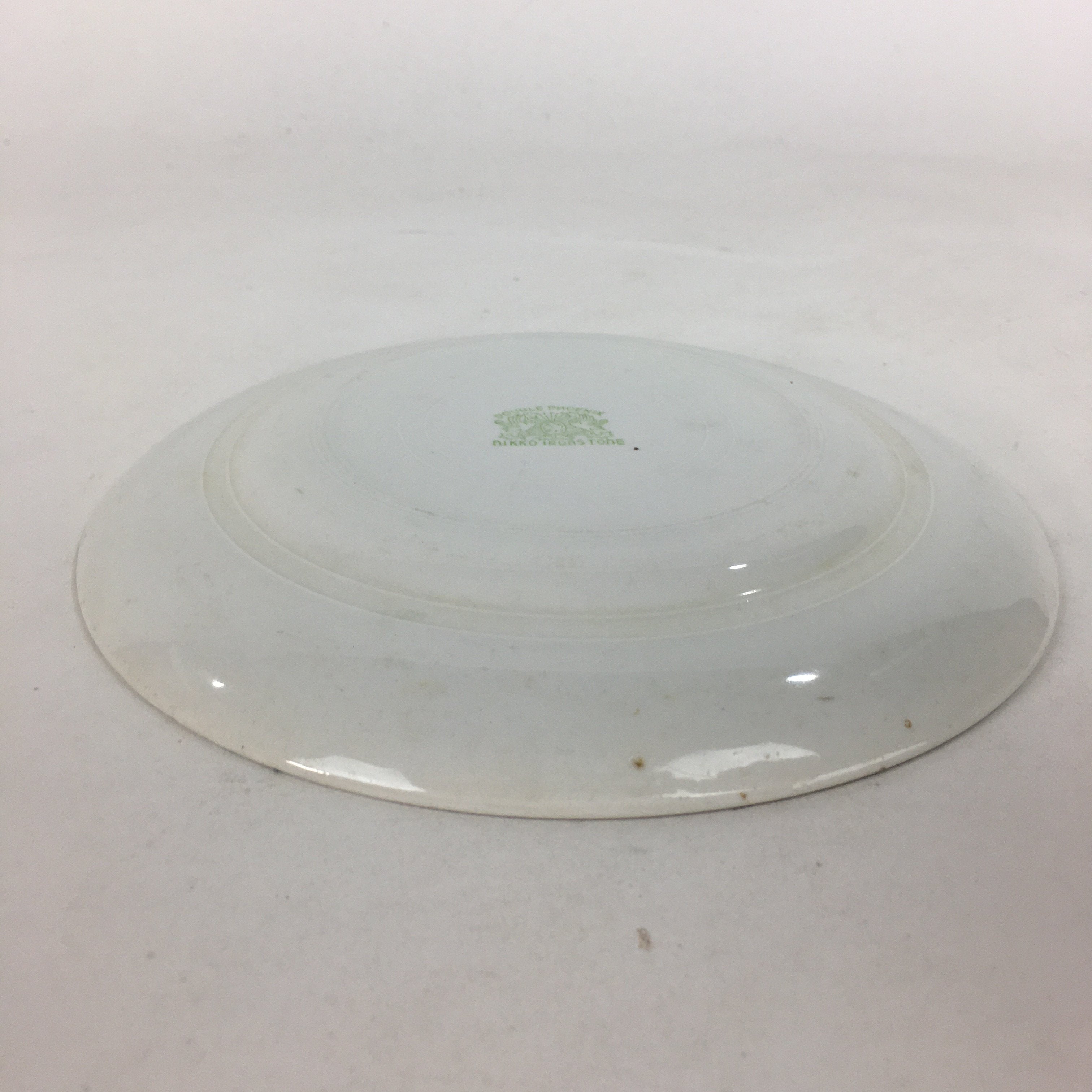 Japanese Porcelain Small Plate Kozara Vtg Double Phoenix Nikko Japan Sansui PP67