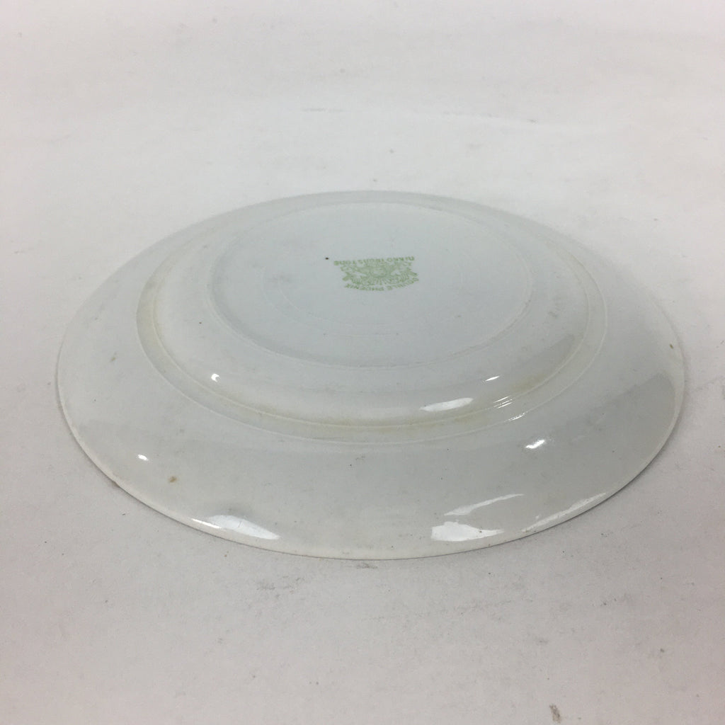 Japanese Porcelain Small Plate Kozara Vtg Double Phoenix Nikko Japan Sansui PP67