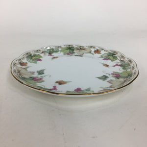 Japanese Porcelain Small Plate Kozara Vtg Narumi Bone China Flower Pattern QT123