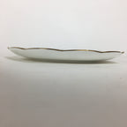 Japanese Porcelain Small Plate Kozara Vtg Narumi Bone China Flower Pattern QT123