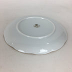 Japanese Porcelain Small Plate Kozara Vtg Narumi Bone China Flower Pattern QT123