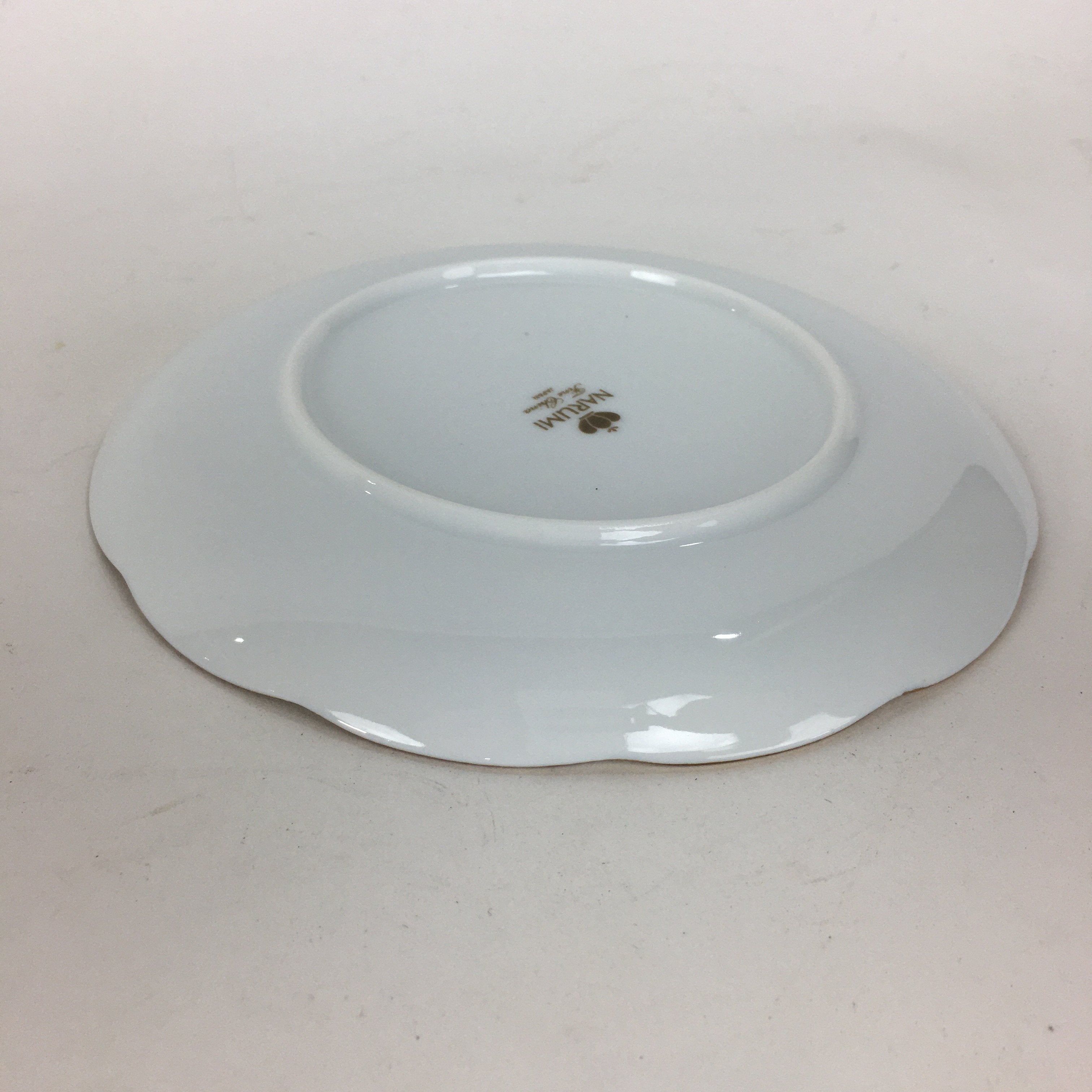 Japanese Porcelain Small Plate Kozara Vtg Narumi Bone China Flower Pattern QT123