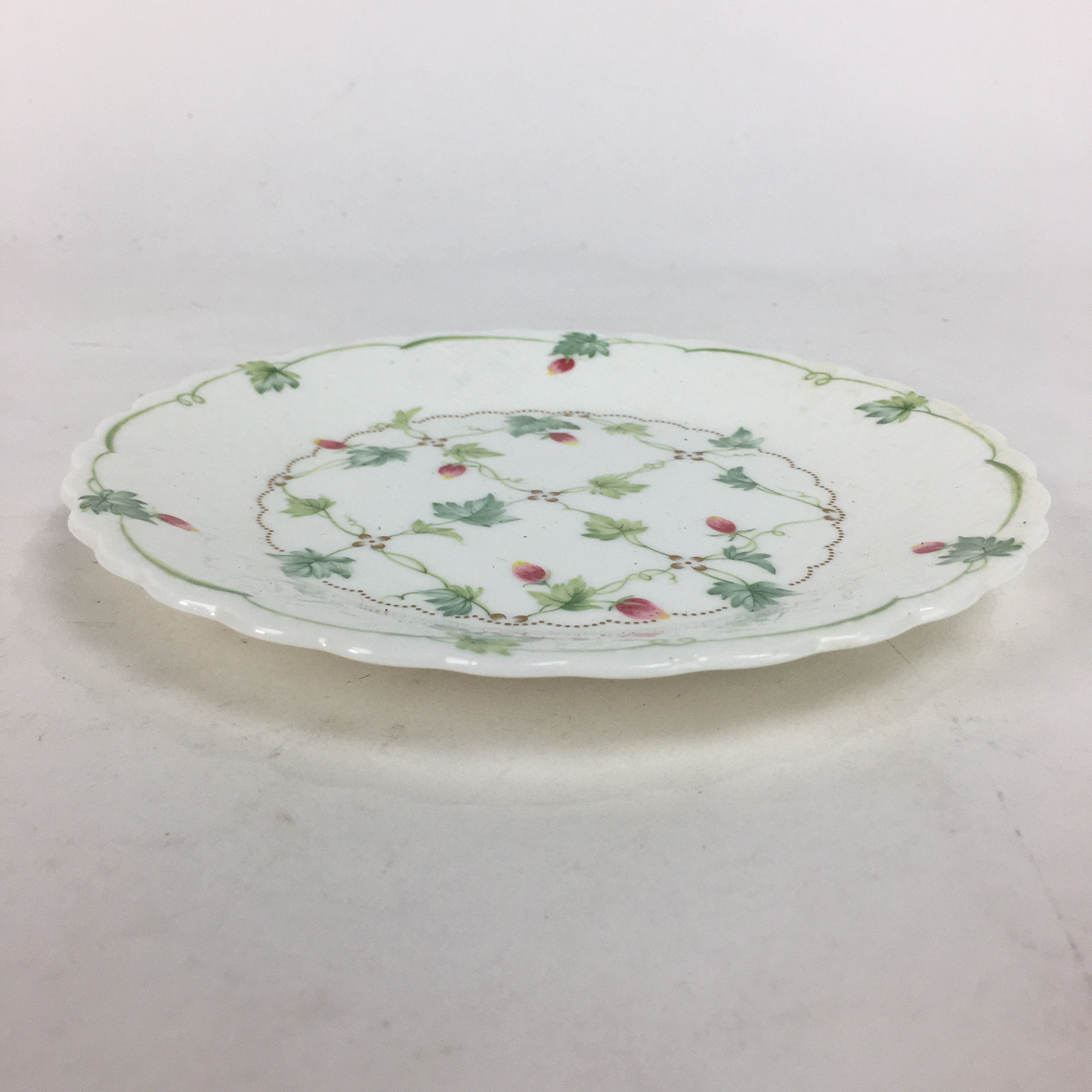 Japanese Porcelain Small Plate Kozara Vtg Narumi Bone China Japan Flower PP692