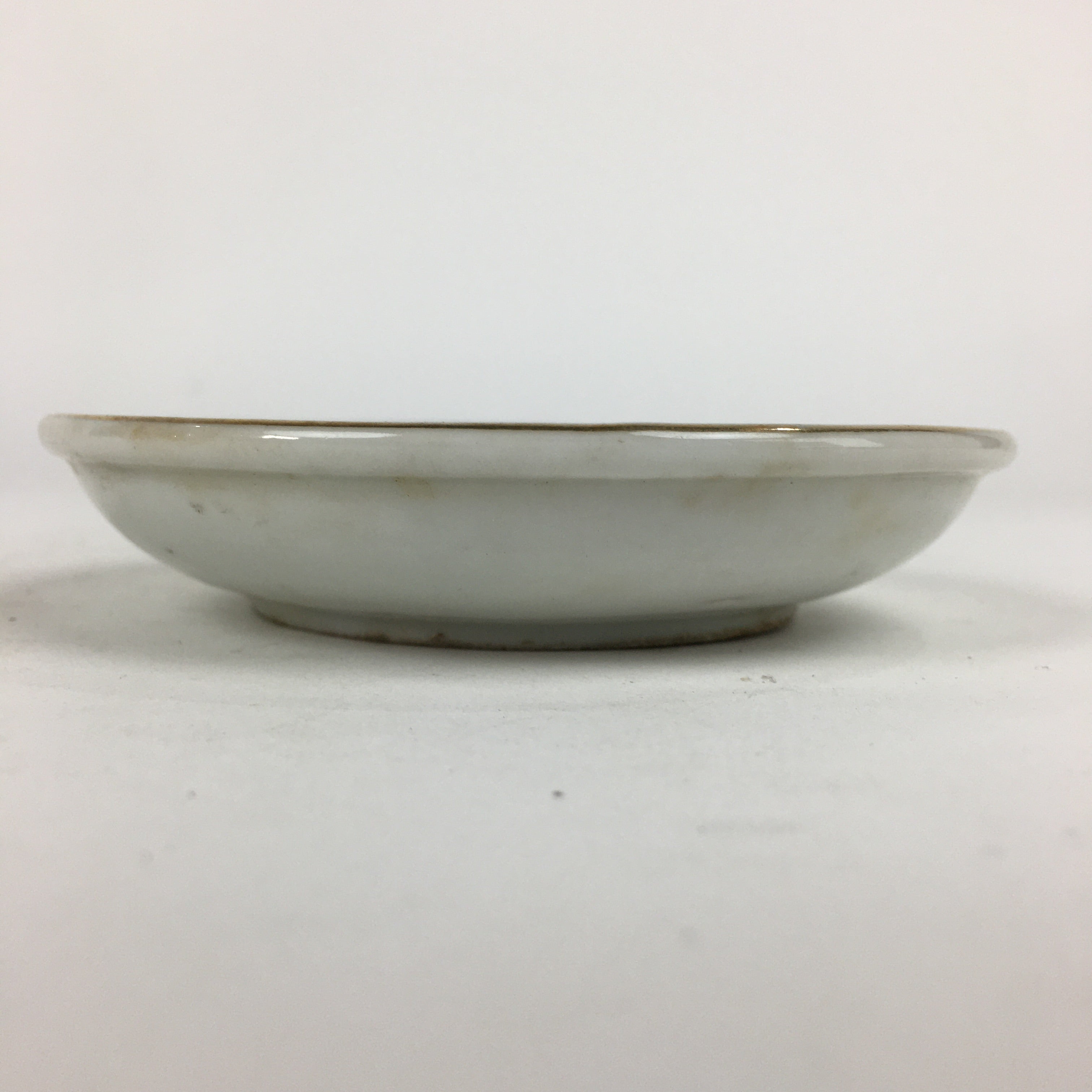 Japanese Porcelain Small Plate Kozara Vtg Orange Persimmon Kozara