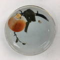 Japanese Porcelain Small Plate Kozara Vtg Orange Persimmon Kozara PP869