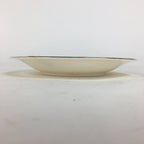Japanese Porcelain Small Plate Kozara Vtg Utsuwakan White Peace Lily Round PP695