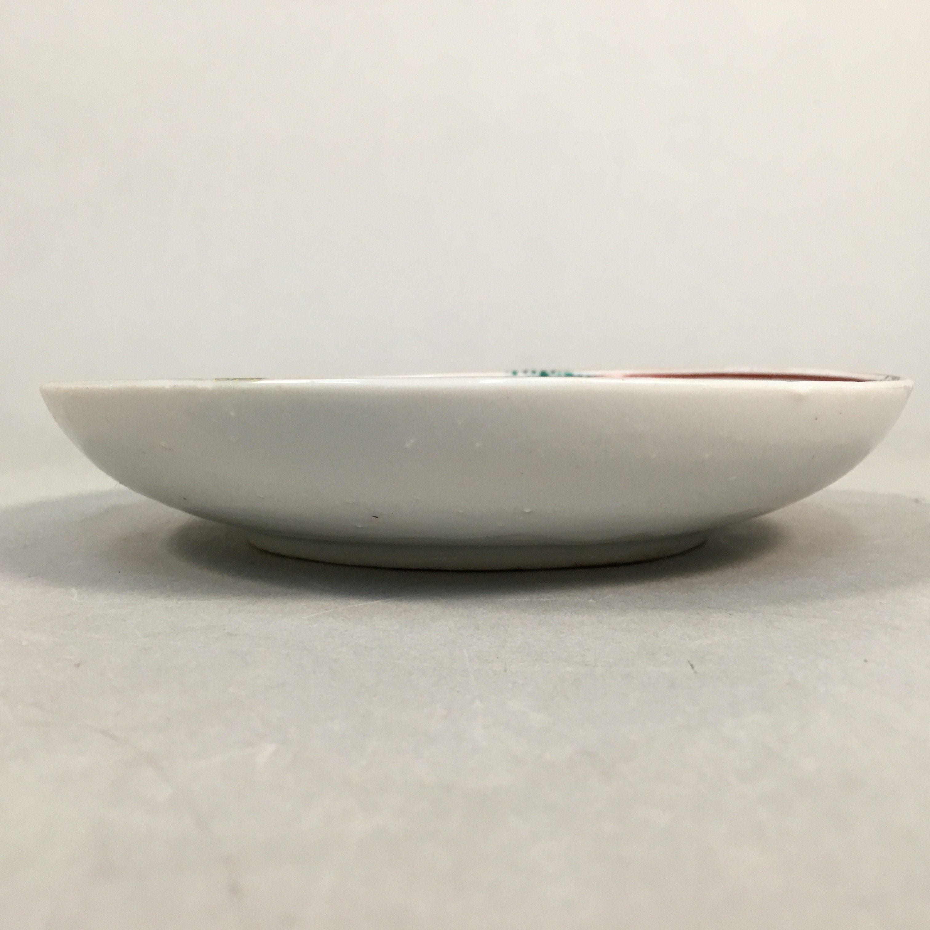 Japanese Porcelain Small Plate Kutani ware Vtg Kozara Lucky Motif PP344