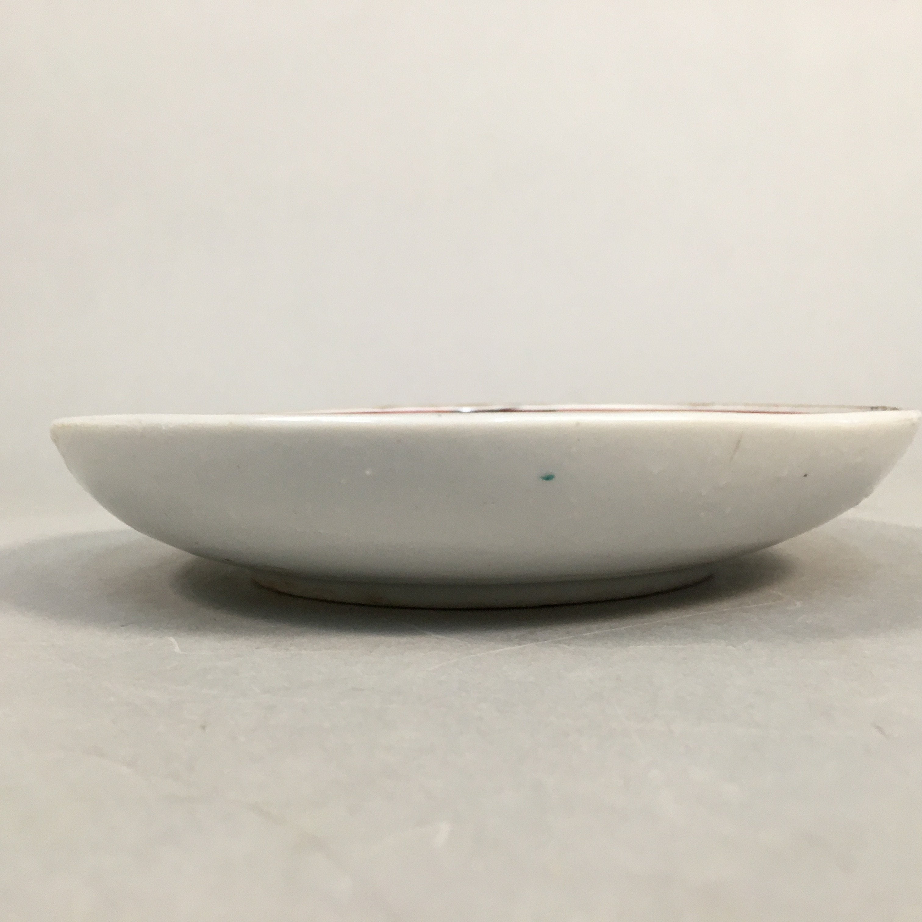 Japanese Porcelain Small Plate Kutani ware Vtg Kozara Lucky Motif PP344