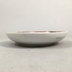 Japanese Porcelain Small Plate Kutani ware Vtg Kozara Lucky Motif PP349