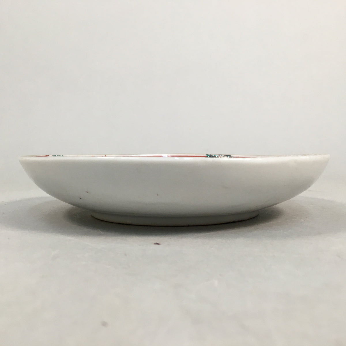 Japanese Porcelain Small Plate Kutani ware Vtg Kozara Lucky Motif PP349