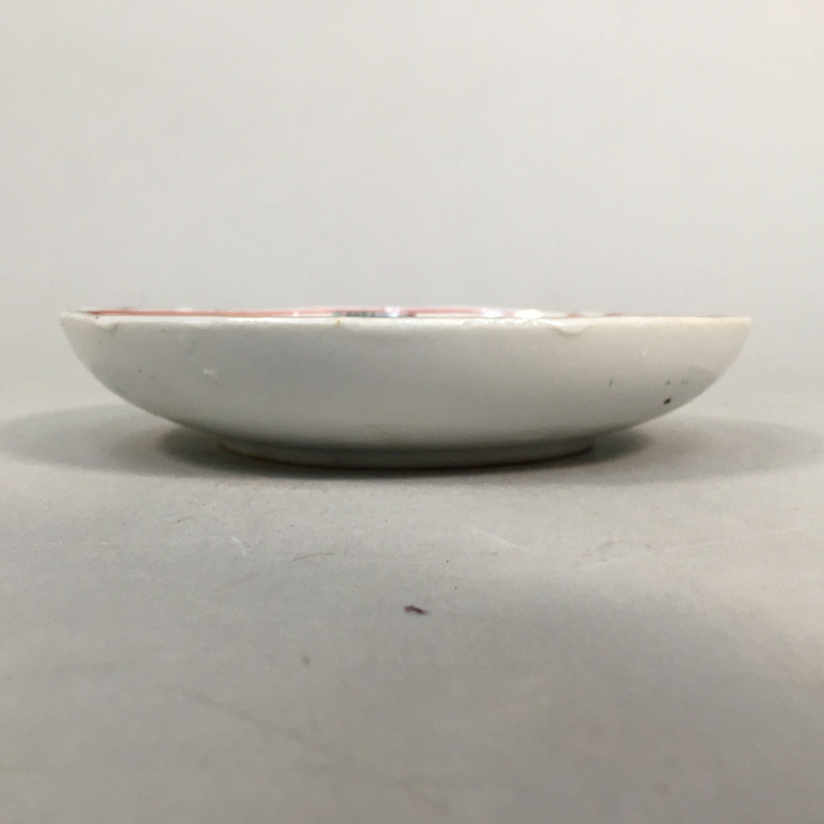 Japanese Porcelain Small Plate Kutani ware Vtg Kozara Lucky Motif PP350