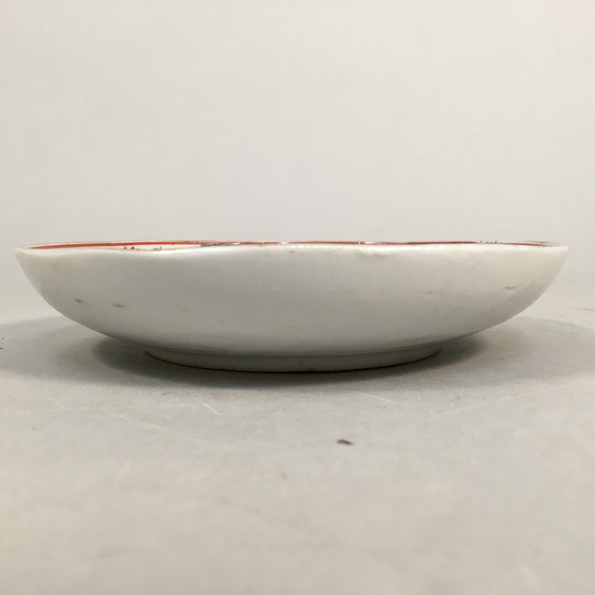 Japanese Porcelain Small Plate Kutani ware Vtg Kozara Lucky Motif PP350