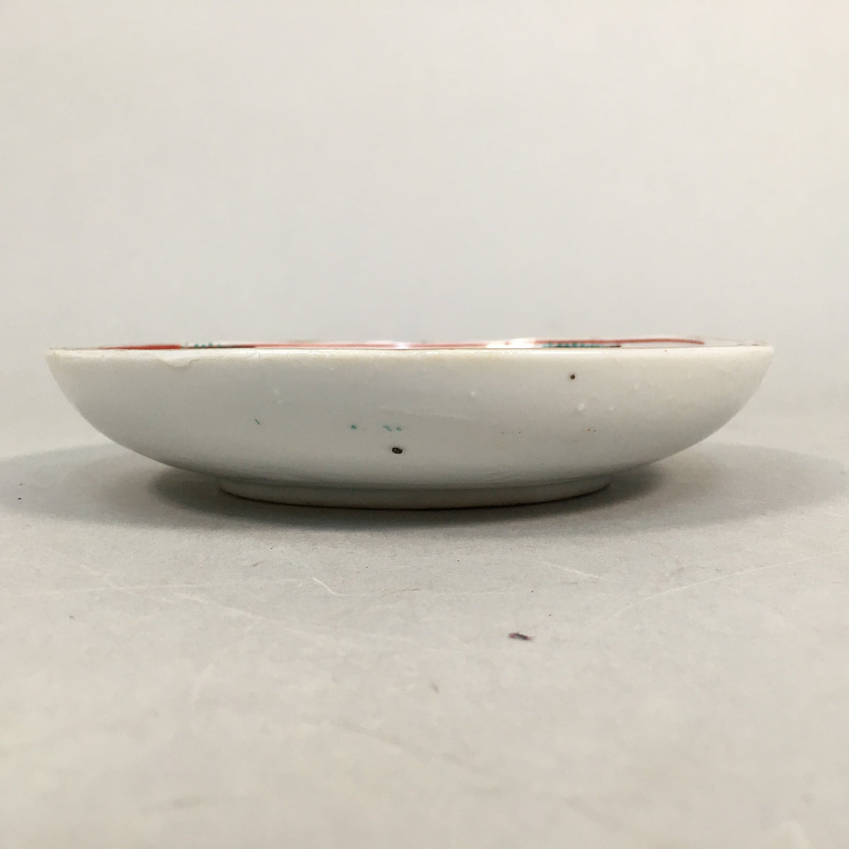 Japanese Porcelain Small Plate Kutani ware Vtg Kozara Lucky Motif PP350
