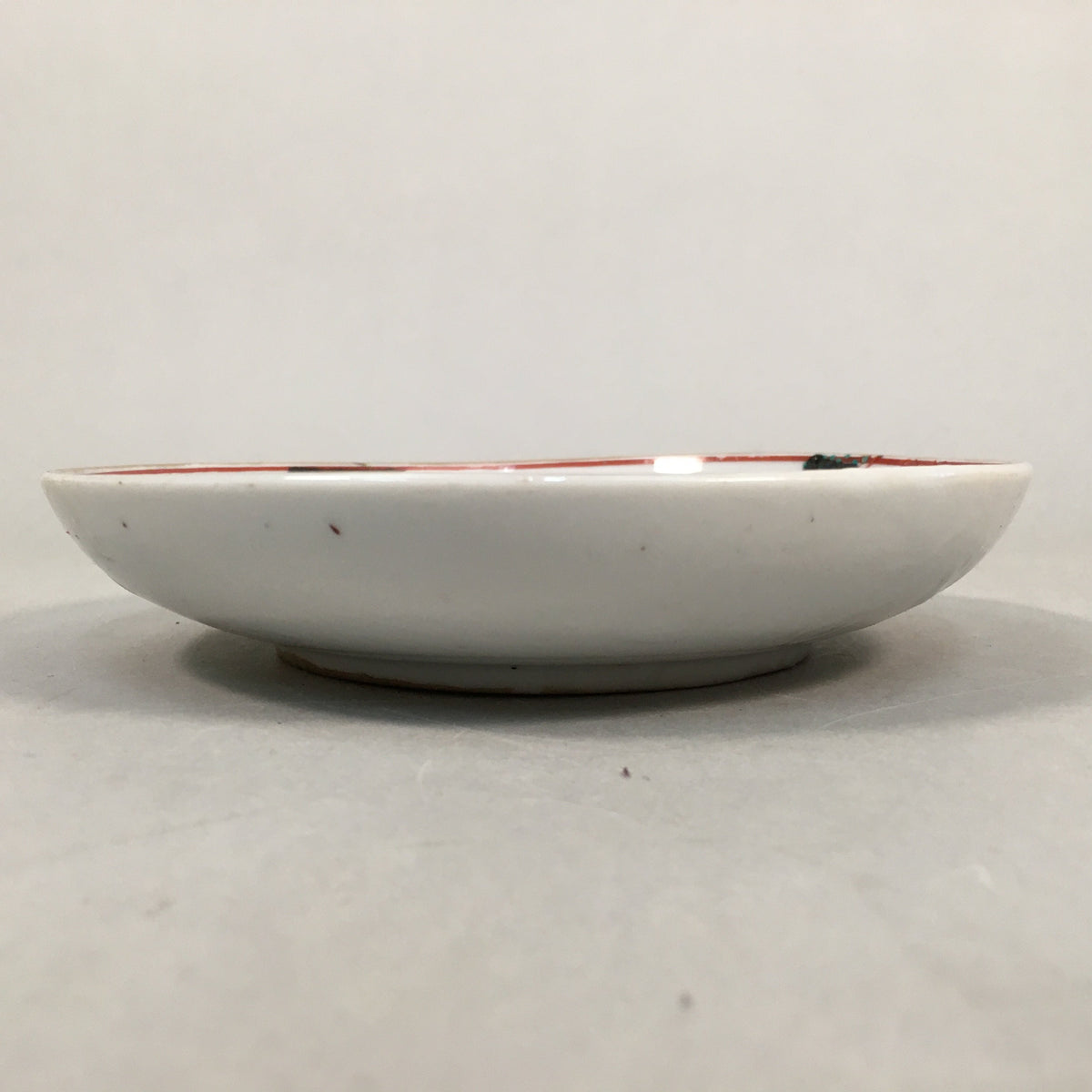 Japanese Porcelain Small Plate Kutani ware Vtg Kozara Lucky Motif PP351