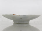 Japanese Porcelain Small Plate Mame-Zara Vtg Blue Red Stars Kozara White PY233