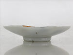 Japanese Porcelain Small Plate Mame-Zara Vtg Blue Red Stars Kozara White PY233