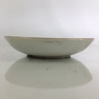 Japanese Porcelain Small Plate Vtg Gavel Old Coins Kozara White PY106