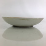 Japanese Porcelain Small Plate Vtg Gavel Old Coins Kozara White PY106